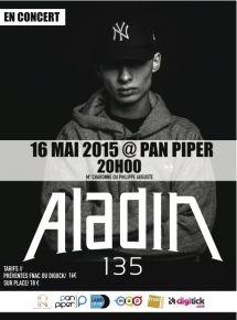 Aladin 135 en concert – Pan Piper