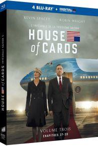 House of cards : Saison 3 – En dvd et blu-ray