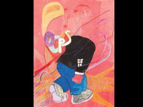 Sarah Tritz « Diabolo mâche un chewing-gum sous la pluie et pense au cul » – Fondation Ricard