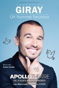 Un homme heureux – Sébastien Giray – Apollo Théâtre
