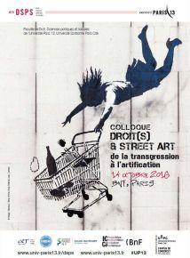 Colloque - Droits et Street Art De la transgression à lartification