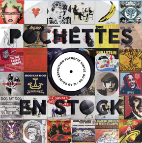 Pochettes en stock- Exposition de pochettes de disques vinyles, du pop art  au street art - Le Loft du 34 - Artistikrezo