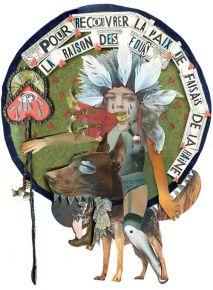 Exposition de Madame Moustache à la galerie Fabriano Bienvenue