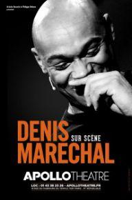 Denis Maréchal sur scène à l’Apollo Théâtre