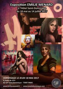 Exposition d’Emilie Menard – Hôtel Saint Dominique 62