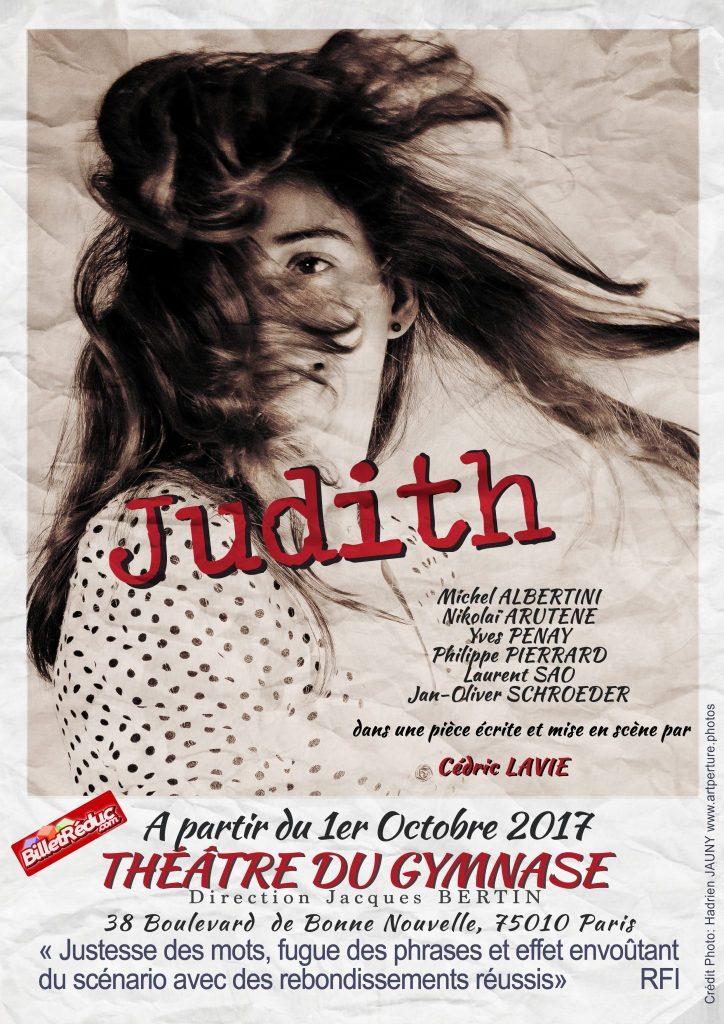 judith theatre du gymnase theatre piece artistik rezo paris