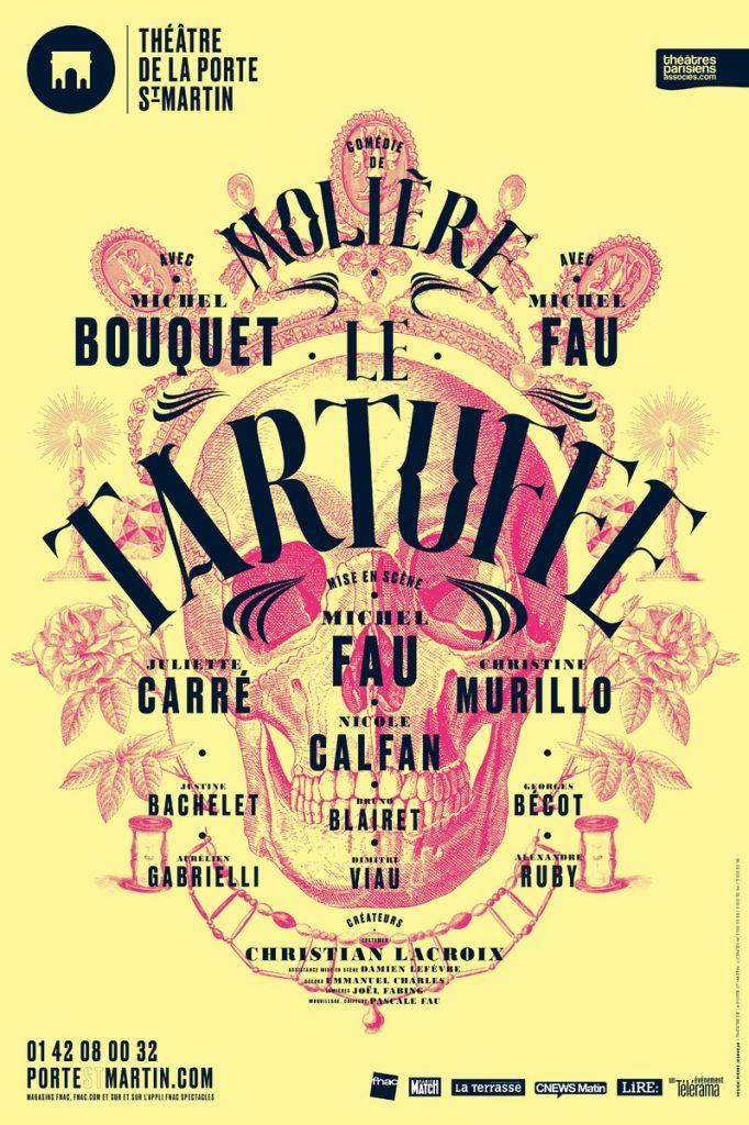 le tartuffe theatre de la porte saint martin comedie moliere artistik rezo theatre paris