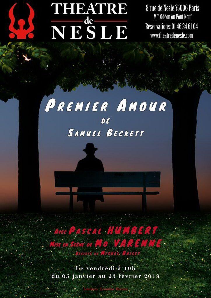 premier amour samuel beckett theatre de nesle pascal humbert mo varenne theatre artistik rezo paris