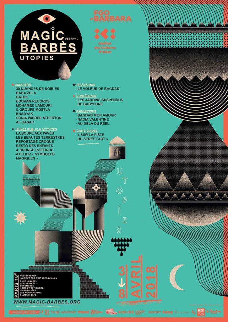 Magic barbes festival creation utopies al qasar fgo barbara artistikrezo paris