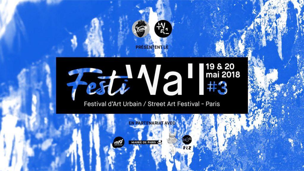festiwall street art festival 3eme edition culture urbaines artistikrezo paris