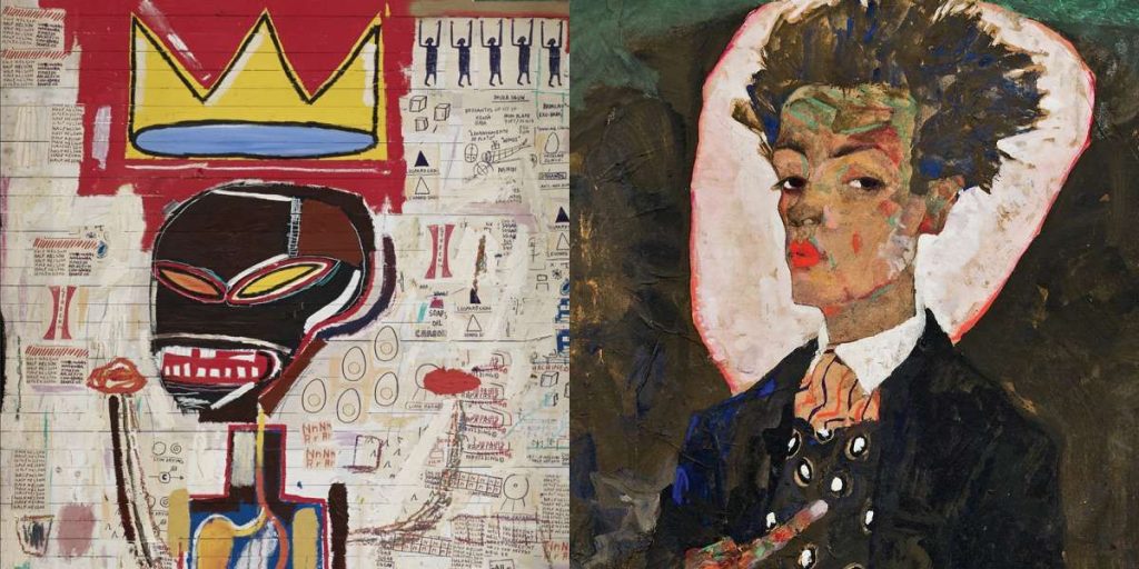Jean-Michel Basquiat, Egon Schiele Fondation Louis Vuitton
