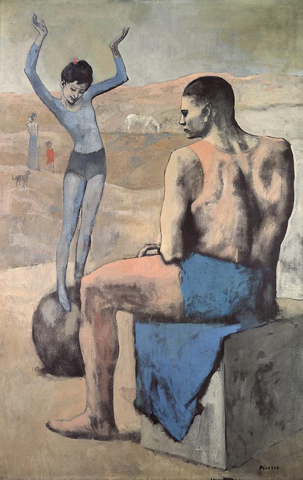 Pablo-Picasso-Acrobate-à-la-boule