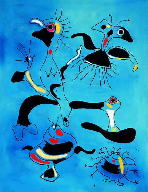 Oiseaux-et-insectes-Joan Miró