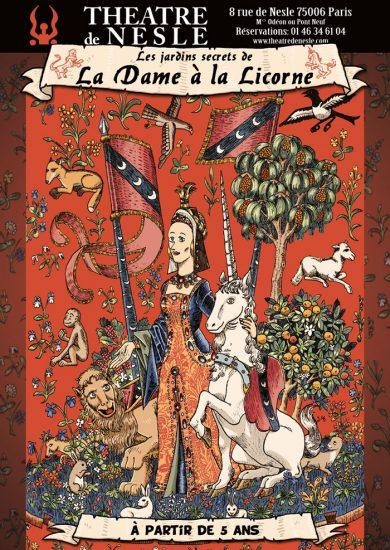Les jardins secrets de la dame à la licorne – Théâtre de Nesle