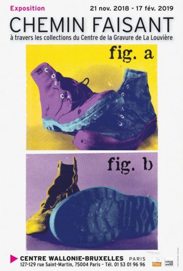 Chemin Faisant – Exposition de gravure contemporaine – Centre Wallonie Bruxelles