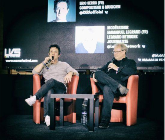 Éric Serra au MaMA festival : Conférence sur un parcours créatif unique