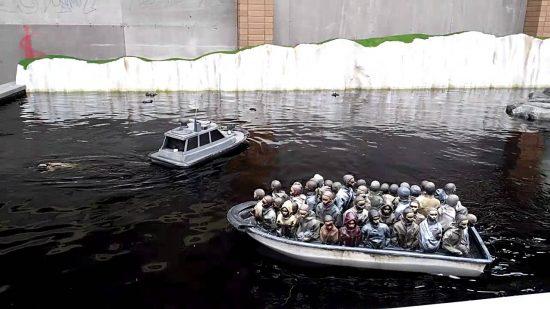 Un nouveau coup d’éclat pour Banksy