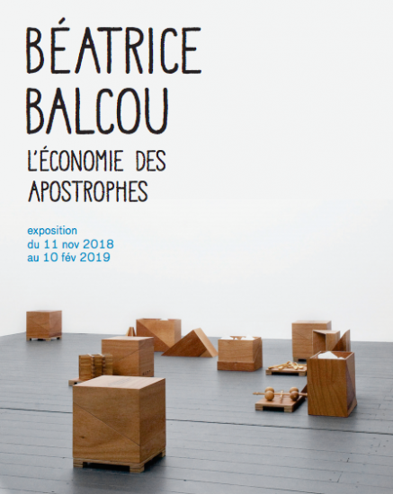 « L’économie des apostrophes » – Béatrice Balcou – La Ferme du Buisson
