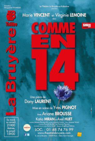Comme en 14 – Théâtre la Bruyère