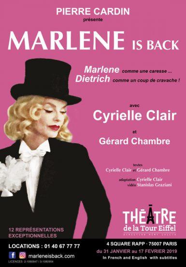 Marlene is back – Théâtre de la Tour Eiffel