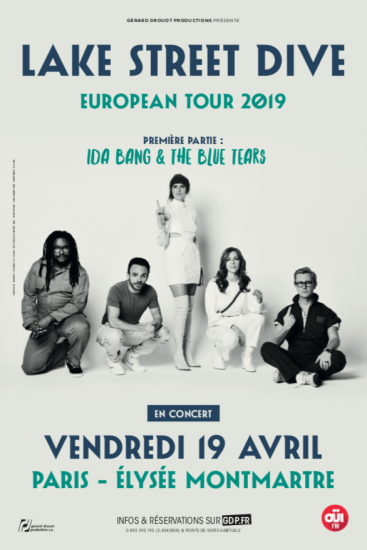 Lake Street Dive passe par l’Élysée Montmartre !