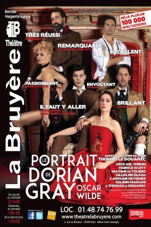 Le portrait de Dorian Gray débarque plein de succès au Théâtre de La Bruyère !