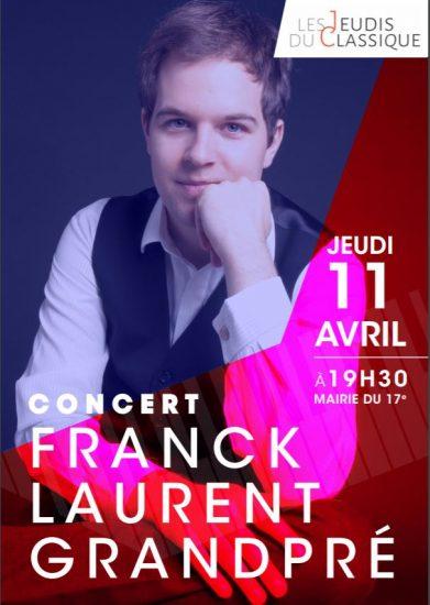 Franck Laurent Grandpré en concert le 11 avril !