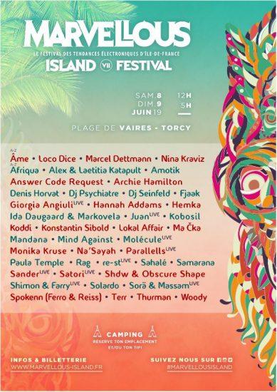 Marvellous Island : le Festival de musique électronique revient en juin 2019 !