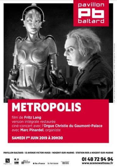 Save the date : ciné concert du mythique “Metropolis” par La Scène Watteau !