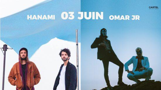 Hanami & Omar JR en concert au Pop-Up du Label
