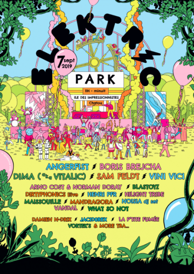Elektric Park Festival fêtera ses 10 ans le 7 septembre 2019 à Chatou