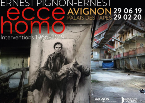 L’artiste Ernest Pignon-Ernest investit la Grande Chapelle du Palais des Papes !