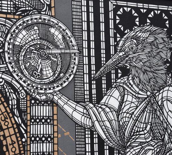 Une nouvelle exposition des MonkeyBird à Bayonne, contre-jour