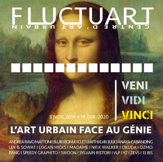 « Veni, Vidi, Vinci, l’art urbain face au génie », l’exposition street art événement !