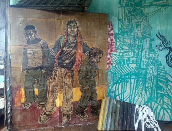 Revisitez l’installation de Swoon sur Fluctuart