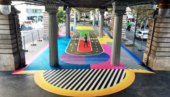 Gran Turismo : Zdey habille un circuit de vélo à La Chapelle