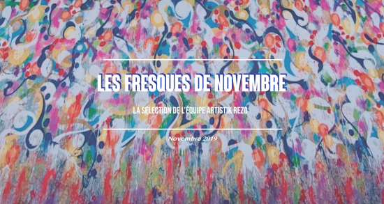 Les 5 fresques du mois de novembre qu’il ne fallait pas rater