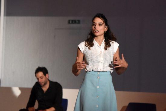 Baptiste Amann au Théâtre de la Bastille, performance du dernier volet des Territoires