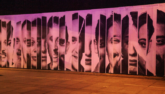 Retour en images sur les portraits de Quentin DMR à la Porte de Pantin