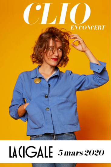Clio en concert à La Cigale