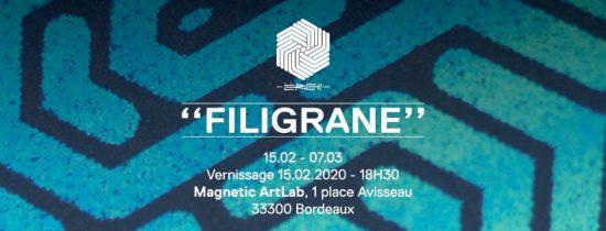 Filigrane, la nouvelle exposition personnelle de Ërell à la galerie Magnetic ArtLab