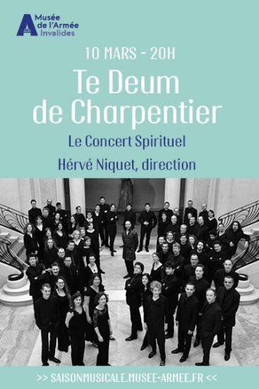 Saison musicale des Invalides – Te Deum de Charpentier à la cathédrale Saint-Louis