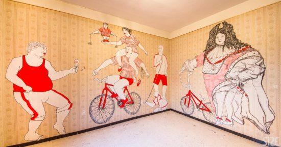 Yuri Hopnn : “J’aime bien que les gens qui regardent mes œuvres aient envie de faire du vélo”