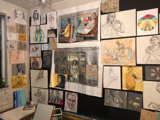 Swoon, “The Slow Reprise” à la galerie LJ