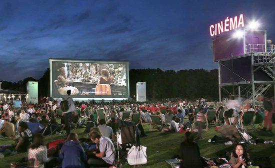 Le cinéma en plein air cet été
