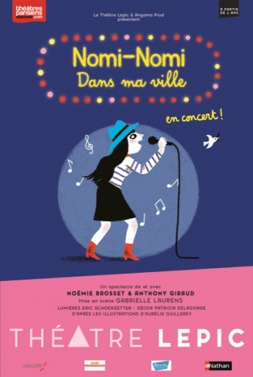 “Nomi-Nomi dans ma ville” en concert au Théâtre Lepic