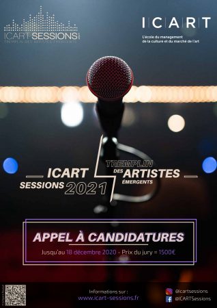 Le prix ICART Sessions lance l’appel à candidatures de sa troisième édition !