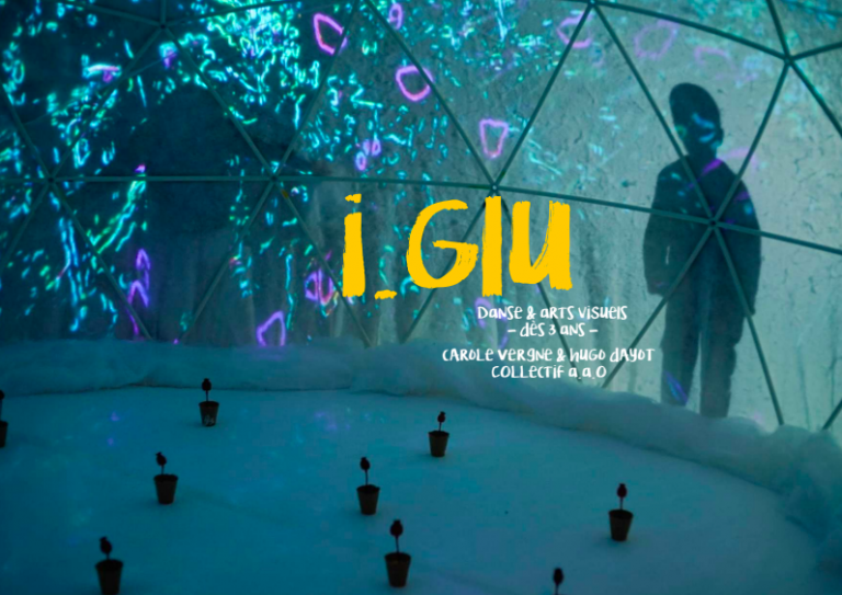 I-glu : une création jeune public danse et arts visuels par le collectif a.a.O