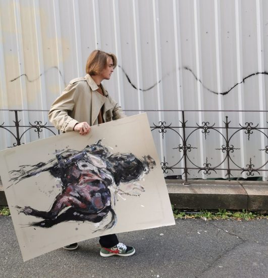 Merlin, peintre affirmé et confirmé