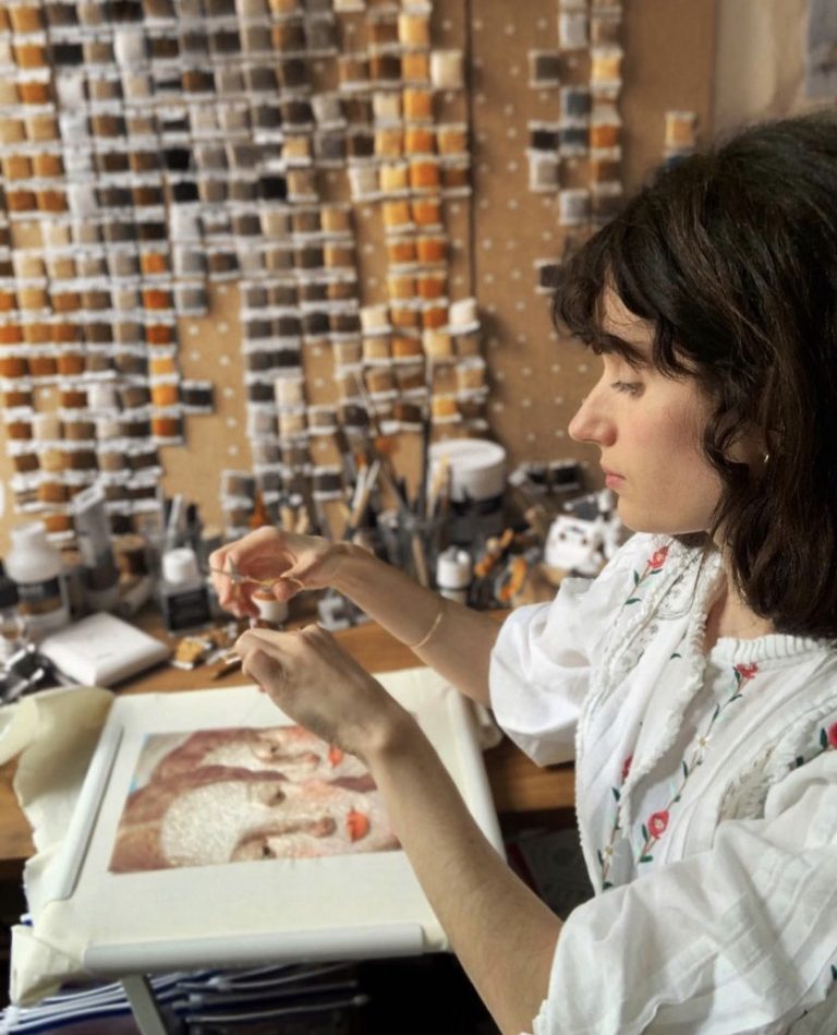 Cécile Davidovici : la broderie pour s’exprimer